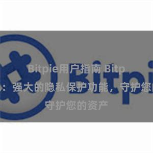 Bitpie用户指南 Bitpie钱包：强大的隐私保护功能，守护您的资产