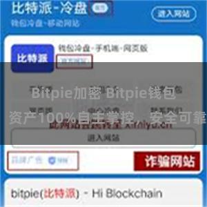 Bitpie加密 Bitpie钱包：资产100%自主掌控，安全可靠。