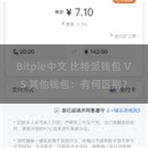 Bitpie中文 比特派钱包 VS 其他钱包：有何区别？