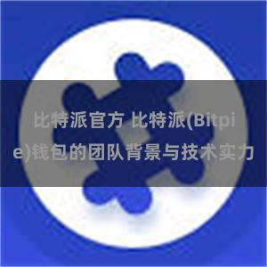 比特派官方 比特派(Bitpie)钱包的团队背景与技术实力