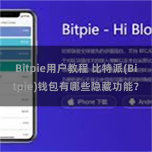 Bitpie用户教程 比特派(Bitpie)钱包有哪些隐藏功能？