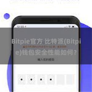 Bitpie官方 比特派(Bitpie)钱包安全性能如何？