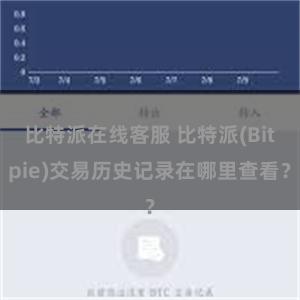 比特派在线客服 比特派(Bitpie)交易历史记录在哪里查看？