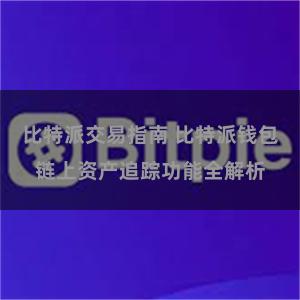 比特派交易指南 比特派钱包链上资产追踪功能全解析