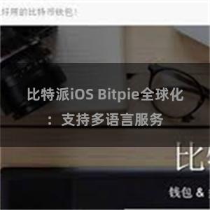 比特派iOS Bitpie全球化：支持多语言服务