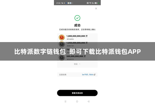 比特派数字链钱包  即可下载比特派钱包APP
